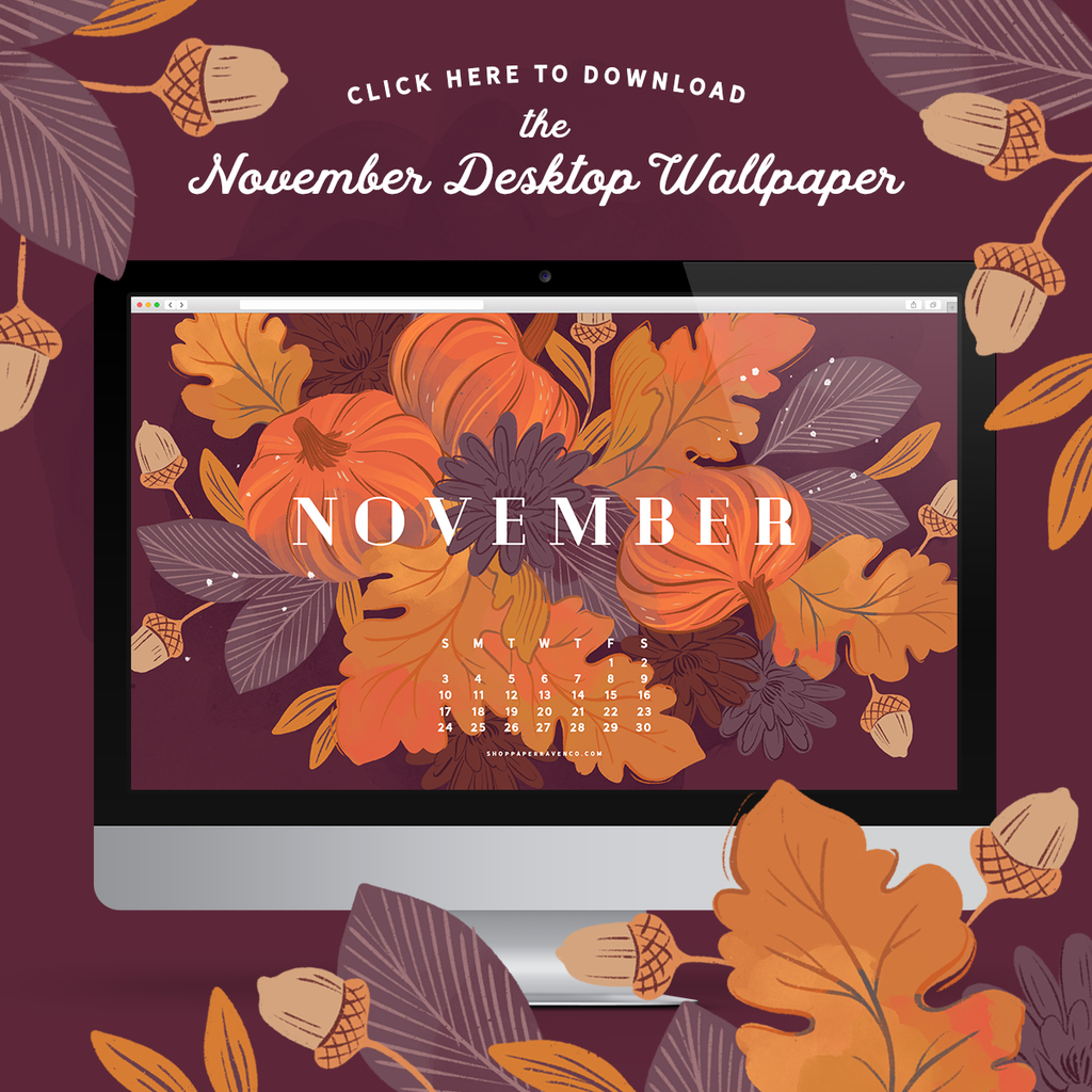 November 2018 Desktop Wallpaper