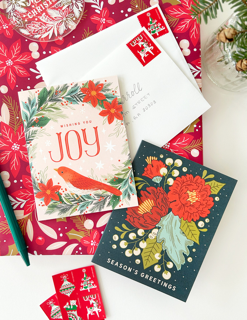 Joyful Wreath Holiday Card