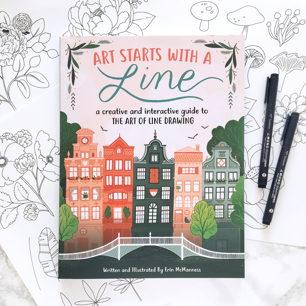 "Art Starts with a Line": Signed Copy