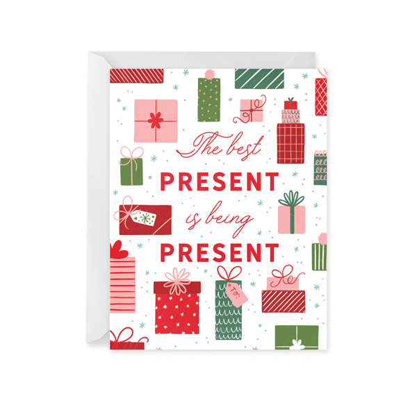 Being Present Holiday Card