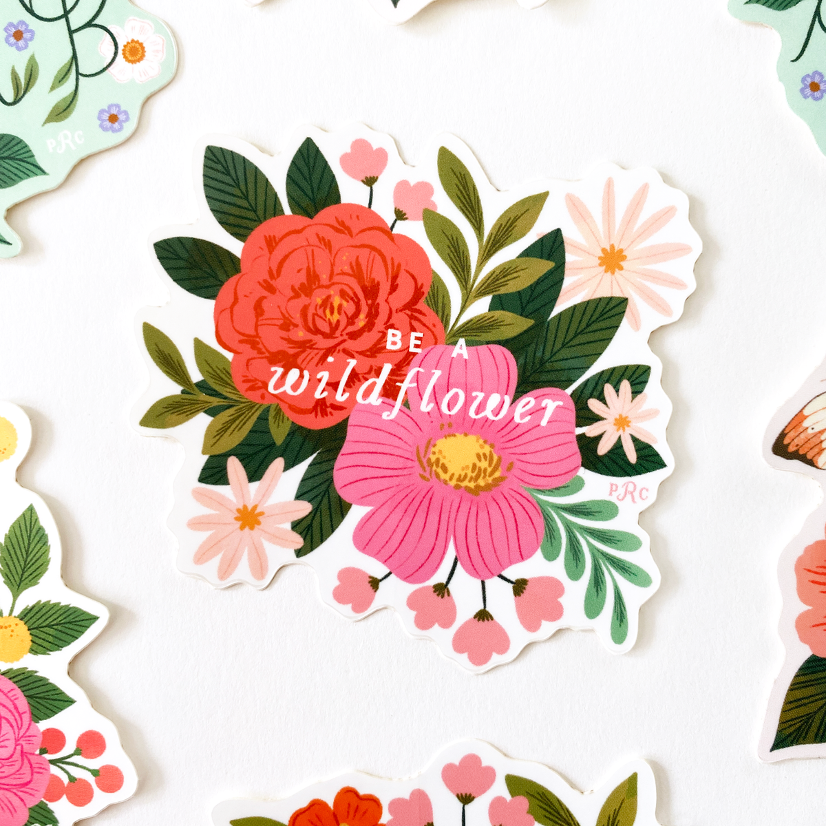 NEW! Be A Wildflower Sticker