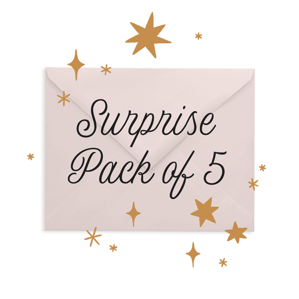 Surprise Pack of 5 Cards