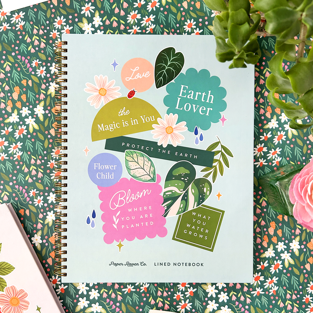 Earth Magic: Hardcover Spiral Notebook