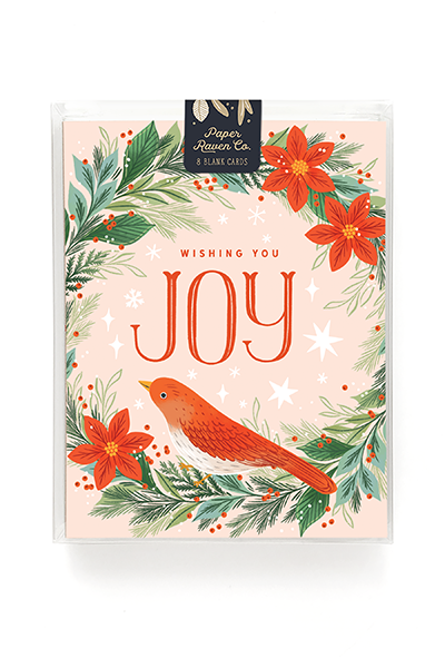 Joyful Wreath Holiday Card