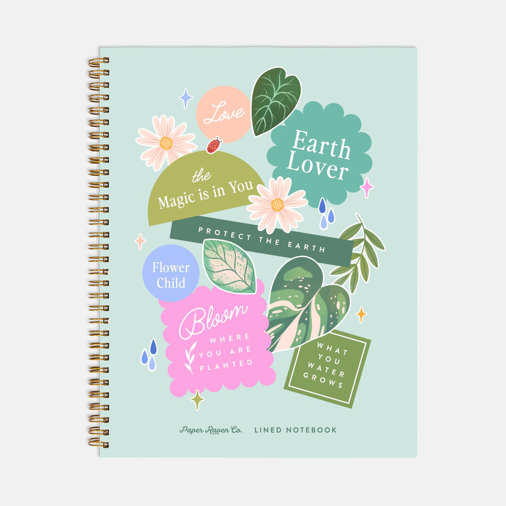 Earth Magic: Hardcover Spiral Notebook