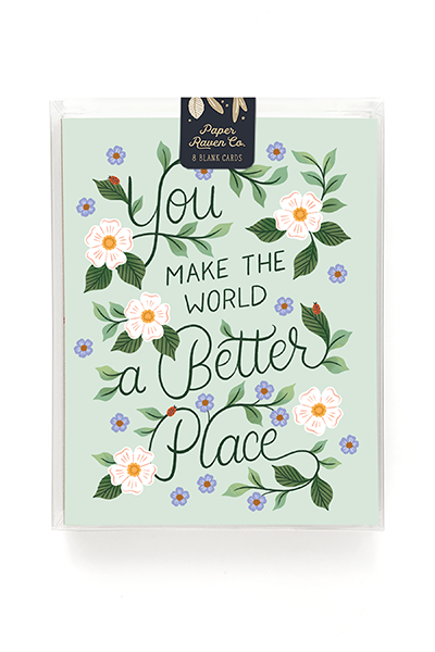 NEW! Better Place Thank You Card