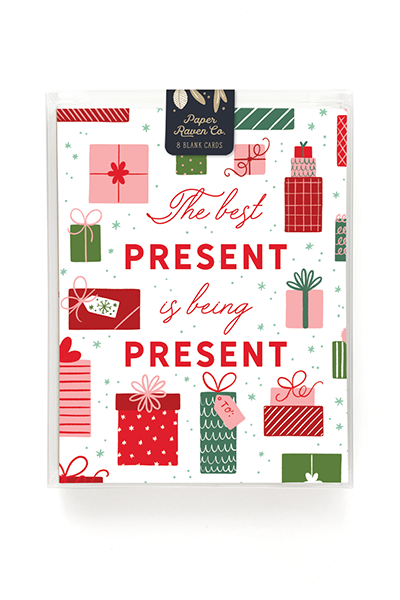 Being Present Holiday Card