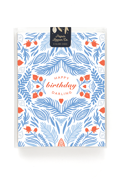 Happy Birthday Darling - Card for Her