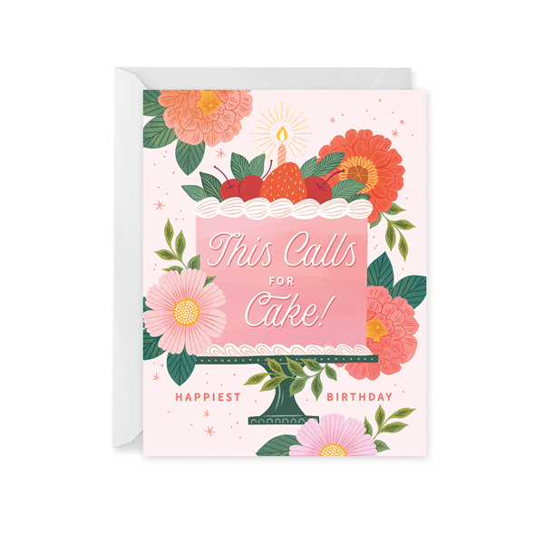 NEW! This Calls for Cake Birthday Card