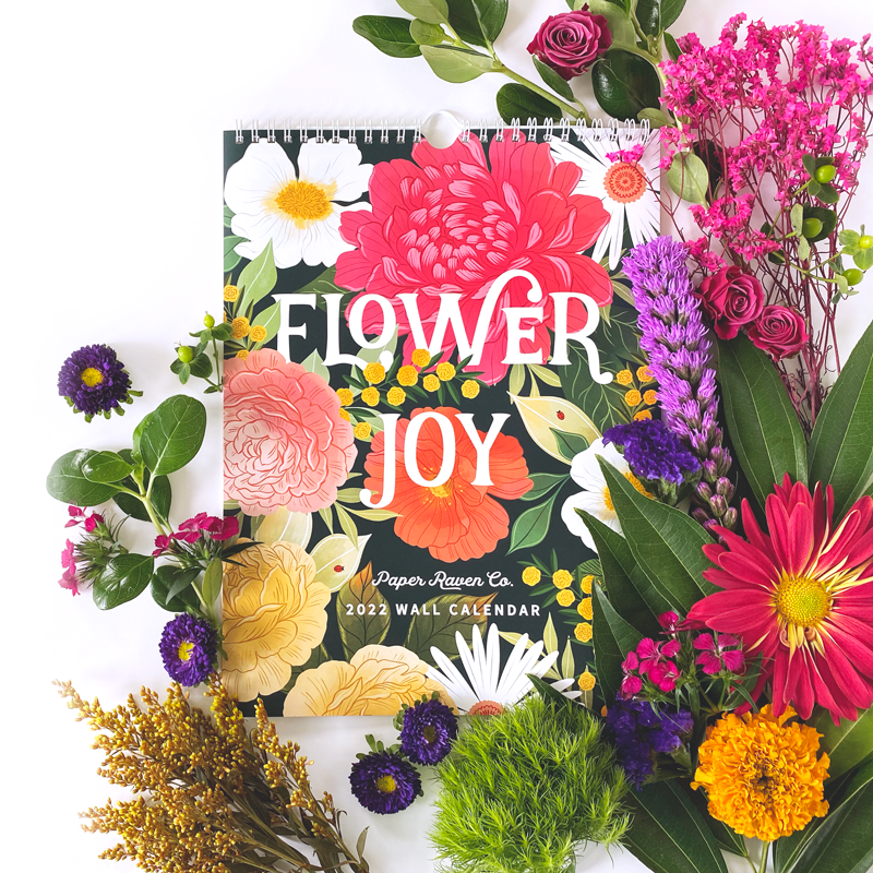 2022 Calendar: FlowerJoy