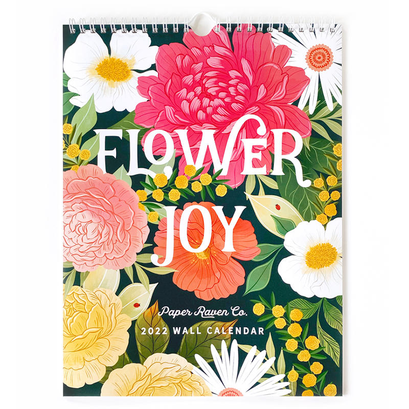 2022 Calendar: FlowerJoy