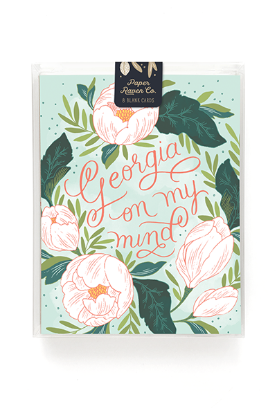 Georgia On My Mind Card