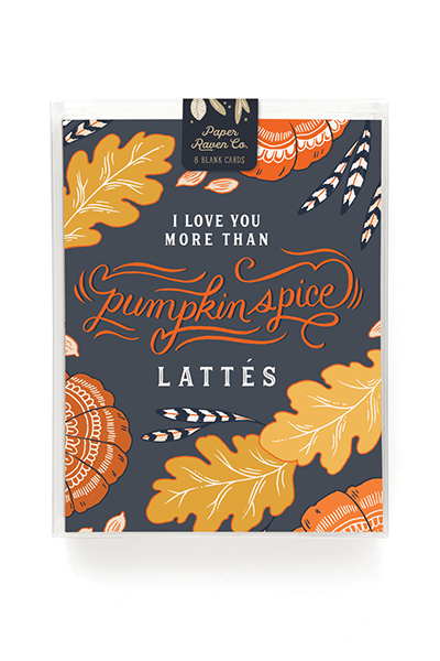 Pumpkin Spice Love Card