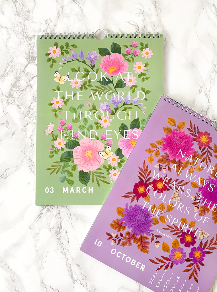 NEW! 2023 Calendar: Stop & Smell the Flowers