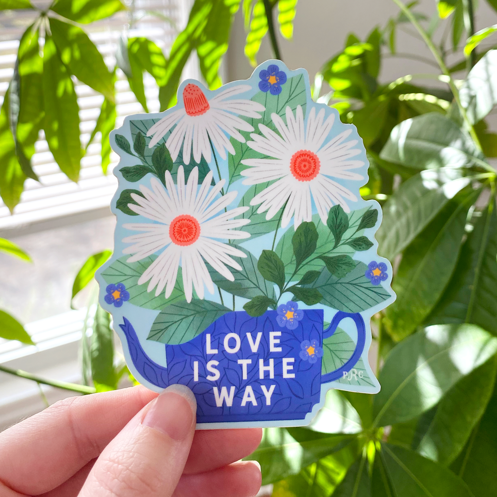 Love Is The Way Sticker