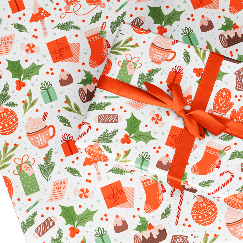 My Favorite Things Wrapping Paper